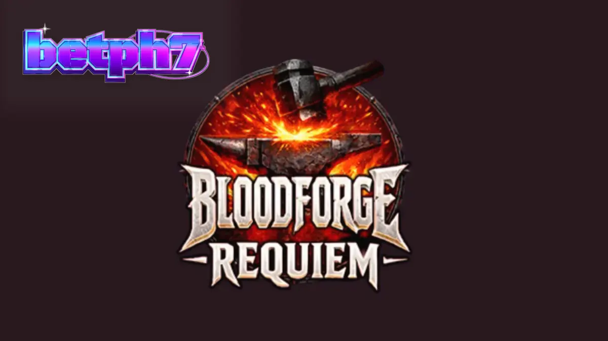 Isang visual na sulyap sa madilim na fantasy theme ng Bloodforge Requiem slot
